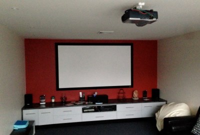 Projector and Screen Installation